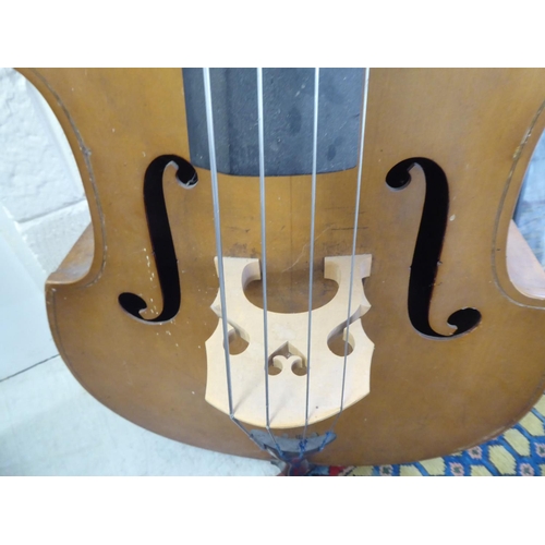 147 - A double bass with a 49