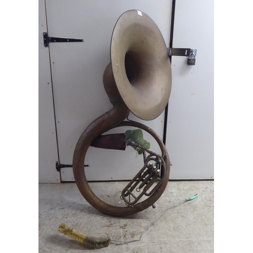 167 - A brass tuba  38