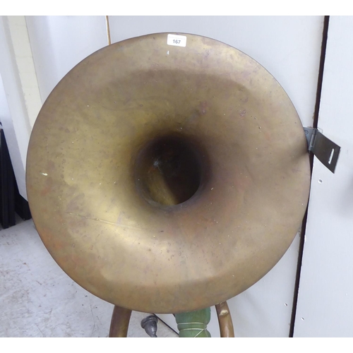 167 - A brass tuba  38