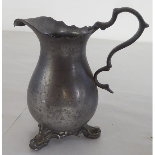 169 - 18thC, 19thC and later pewter: to include tankards 