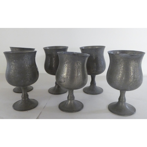 169 - 18thC, 19thC and later pewter: to include tankards 