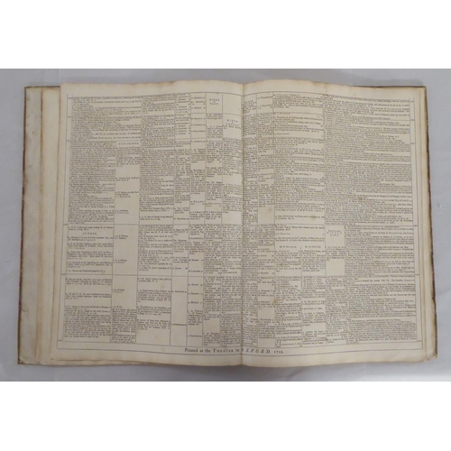 207 - Book: 'Chronological Tales for Church Matters'  dated 1713, in one volume 