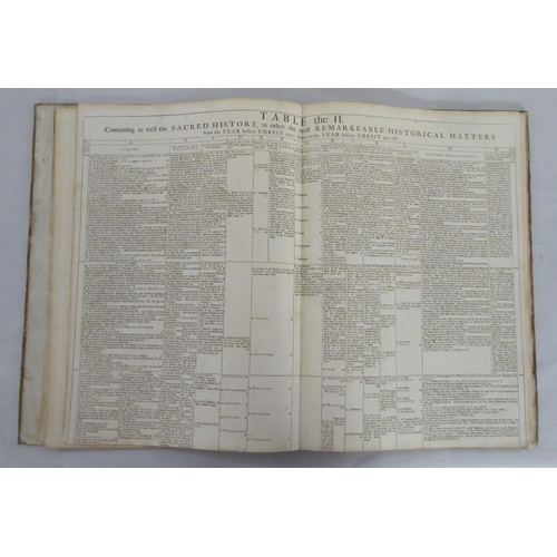 207 - Book: 'Chronological Tales for Church Matters'  dated 1713, in one volume 