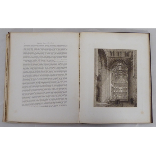 211 - Book: 'The History of the Ancient and Royal Foundation called The Abbey of St. Albans' by Rev. Peter... 