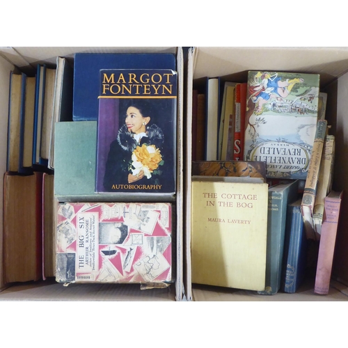 219 - Books, mixed 19th and 20thC reference: to include works by Arthur Ransome and George Macdonald 