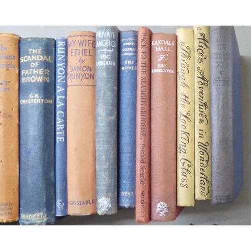 219 - Books, mixed 19th and 20thC reference: to include works by Arthur Ransome and George Macdonald 