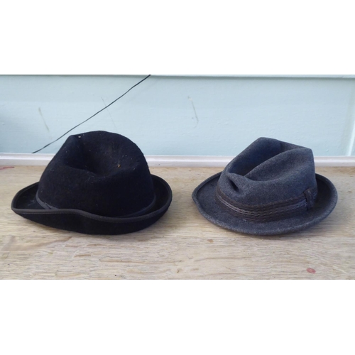 234 - Nine hats: to include a bowler