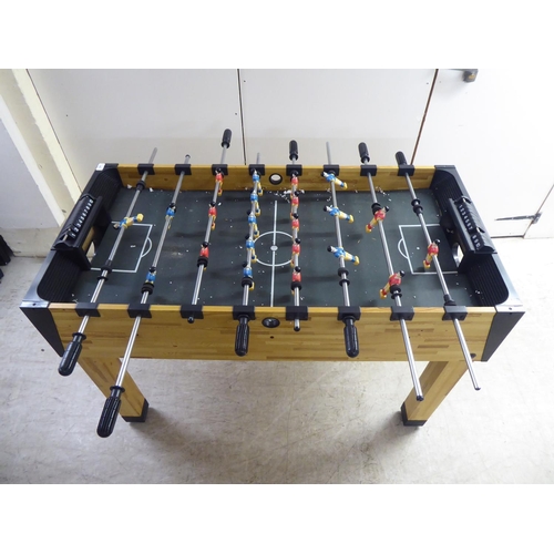 249 - A BCE pine effect foosball table  32