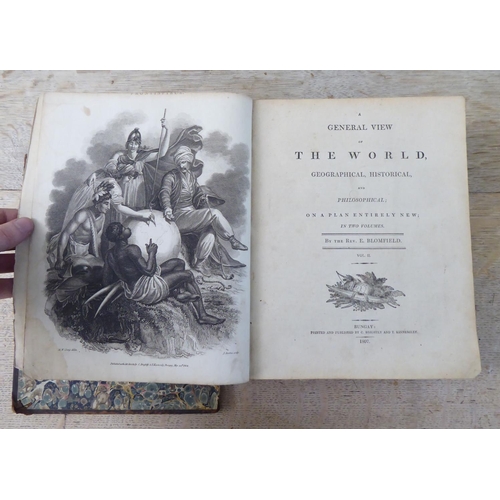 254 - Books: 'A History of England' by William Howitt, volume three only  dated 1859; and 'A General ... 