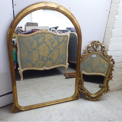 286 - Two modern mirrors, in gilt frames  27