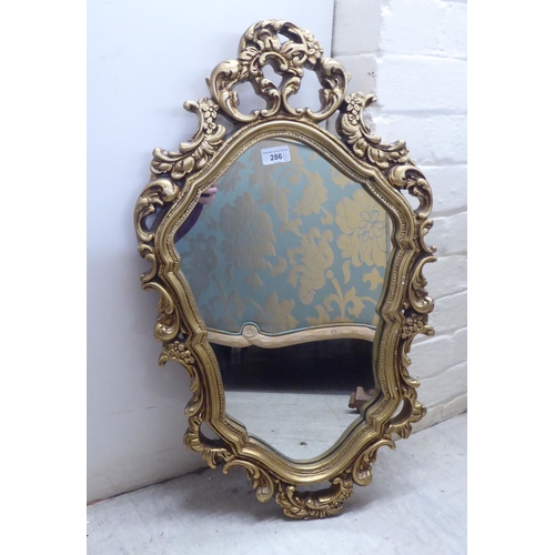 286 - Two modern mirrors, in gilt frames  27