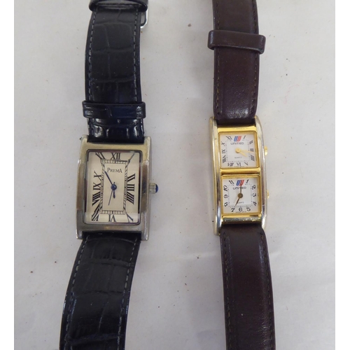 353 - Items of personal ornament: to include three variously cased and strapped wristwatches