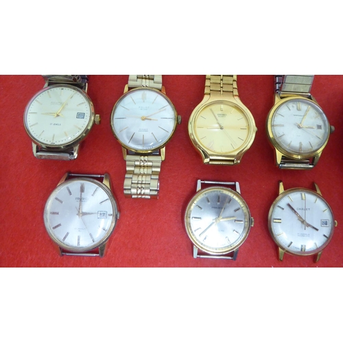 62 - Variously cased and strapped wristwatches