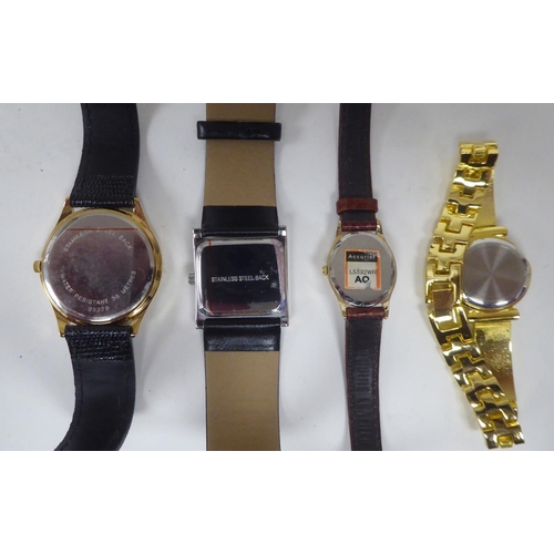 93 - Eight various modern wristwatches: to include a lady's Sekonda; and a Rotary