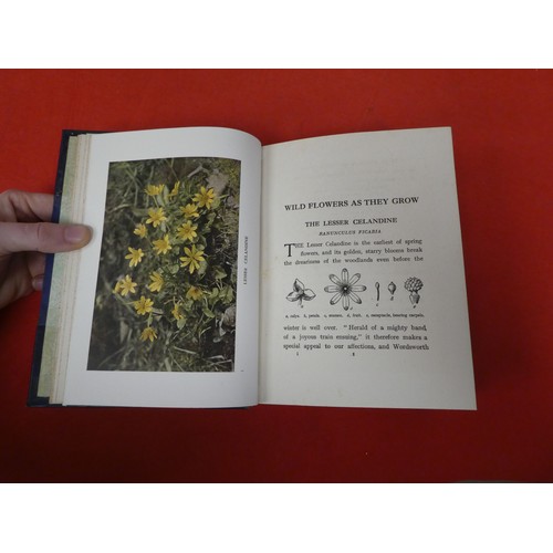 183 - Books: 'Wild Flowers as they Grow' with descriptive text by G Clarke Nuttall  1912, in five volumes