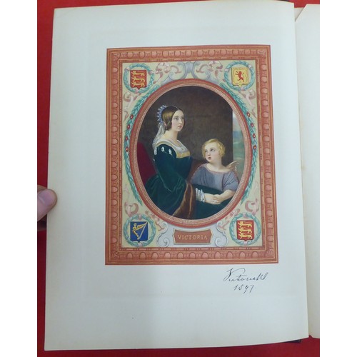 133 - Books, Royal and British historical reference: to include 'Queen Victoria' by Richard R Holmes, libr... 