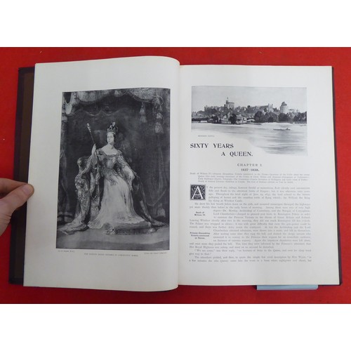 133 - Books, Royal and British historical reference: to include 'Queen Victoria' by Richard R Holmes, libr... 