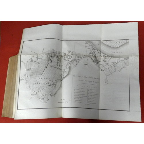 123 - Books: The Environs of London covering the county of middlesex by Rev. Daniel Lysons, 1800, second e... 