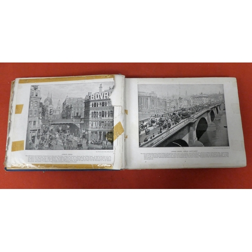 220 - Books, London themed: to include 'The Queen's London'  1896, in one volume