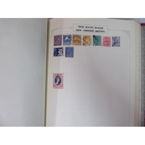 11 - Uncollated British, Commonwealth, European and other used postage stamps, in four albums