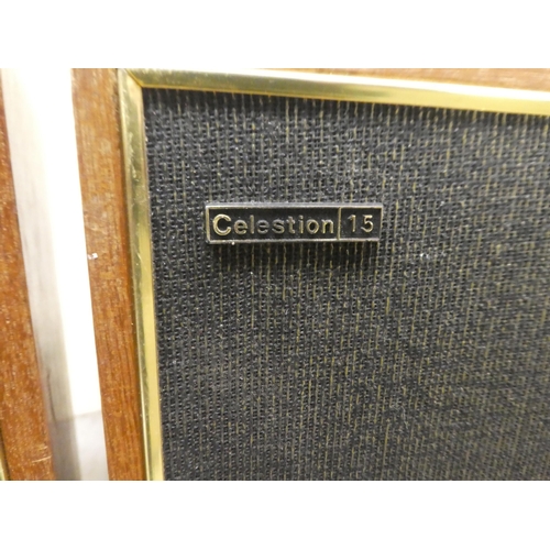 143 - A teak and tinted plastic cased Goldring Lenco GL75 stereo transcription turntable; an Armstrong 525... 