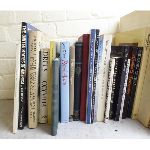 166 - Books, mainly traditional fine art reference: to include works by Turner, post-impressionism and Cez... 