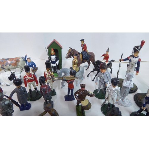 18 - Toys and games: to include puzzles; diecast model vehicles; and painted lead figures