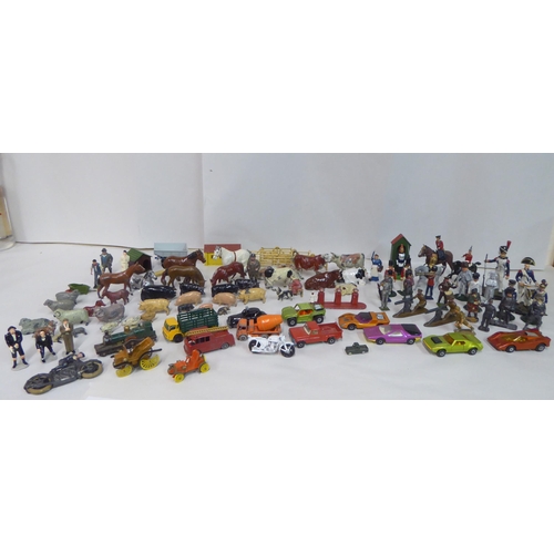 18 - Toys and games: to include puzzles; diecast model vehicles; and painted lead figures