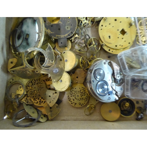 19 - Clockmakers/watch repairers spare components