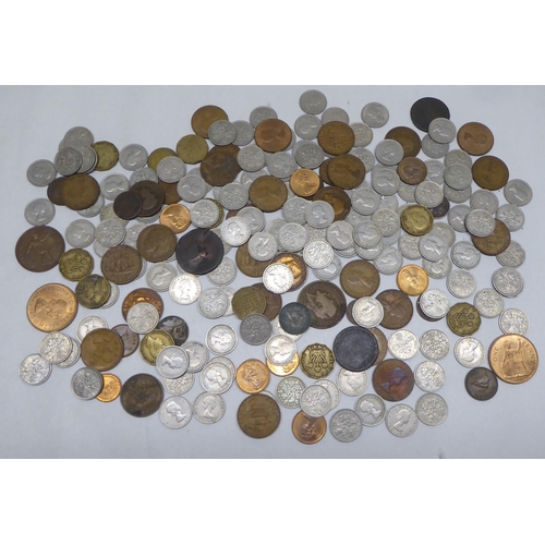 199 - Uncollated mainly British pre-decimal coins