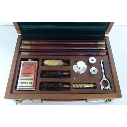 205 - Gun maintenance and other similar items: to include a Parker-Hale cleaning set  boxed