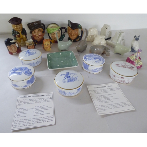 233 - Decorative ceramics: to include a Royal Doulton china figure 'Chloe'  No.764558  2