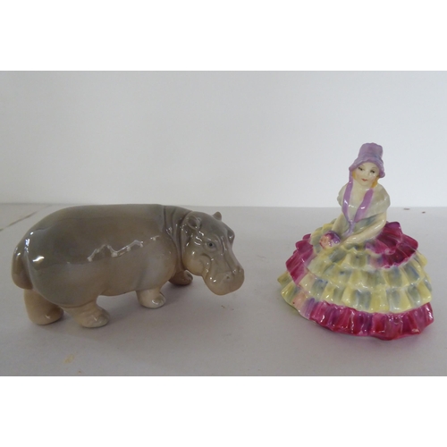 233 - Decorative ceramics: to include a Royal Doulton china figure 'Chloe'  No.764558  2