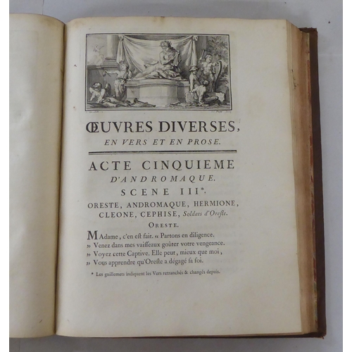 247 - Books: 'Oeuvres de Racine, Tome Premier 1760' in three volumes