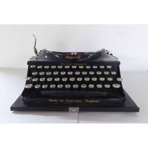 249 - An Imperial manual typewriter  cased