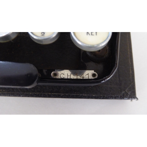 249 - An Imperial manual typewriter  cased