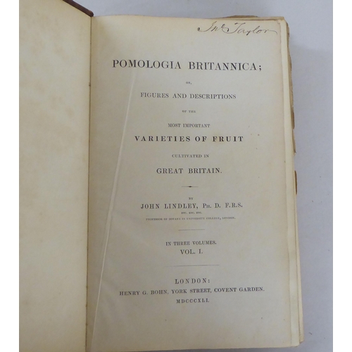 252 - Books: 'Pomologia Britannica, Figures & Descriptions of the Most Important Varieties of Fruit' b... 