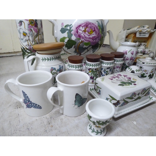 254 - Portmerion china Botanic Garden pattern kitchen and tableware