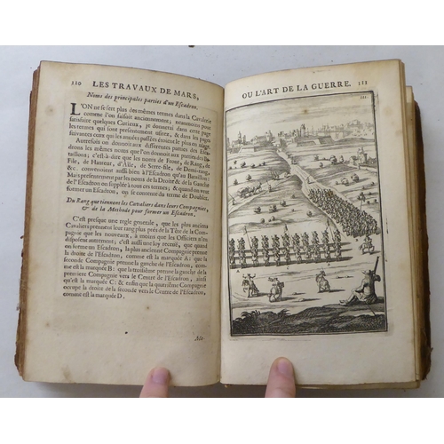 260 - Books: 'Les Travaux de Mars ou L'art de la Guerre'  late 17thC, in three volumes