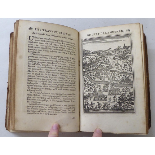 260 - Books: 'Les Travaux de Mars ou L'art de la Guerre'  late 17thC, in three volumes