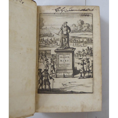 260 - Books: 'Les Travaux de Mars ou L'art de la Guerre'  late 17thC, in three volumes