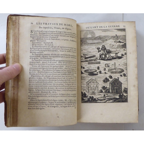 260 - Books: 'Les Travaux de Mars ou L'art de la Guerre'  late 17thC, in three volumes