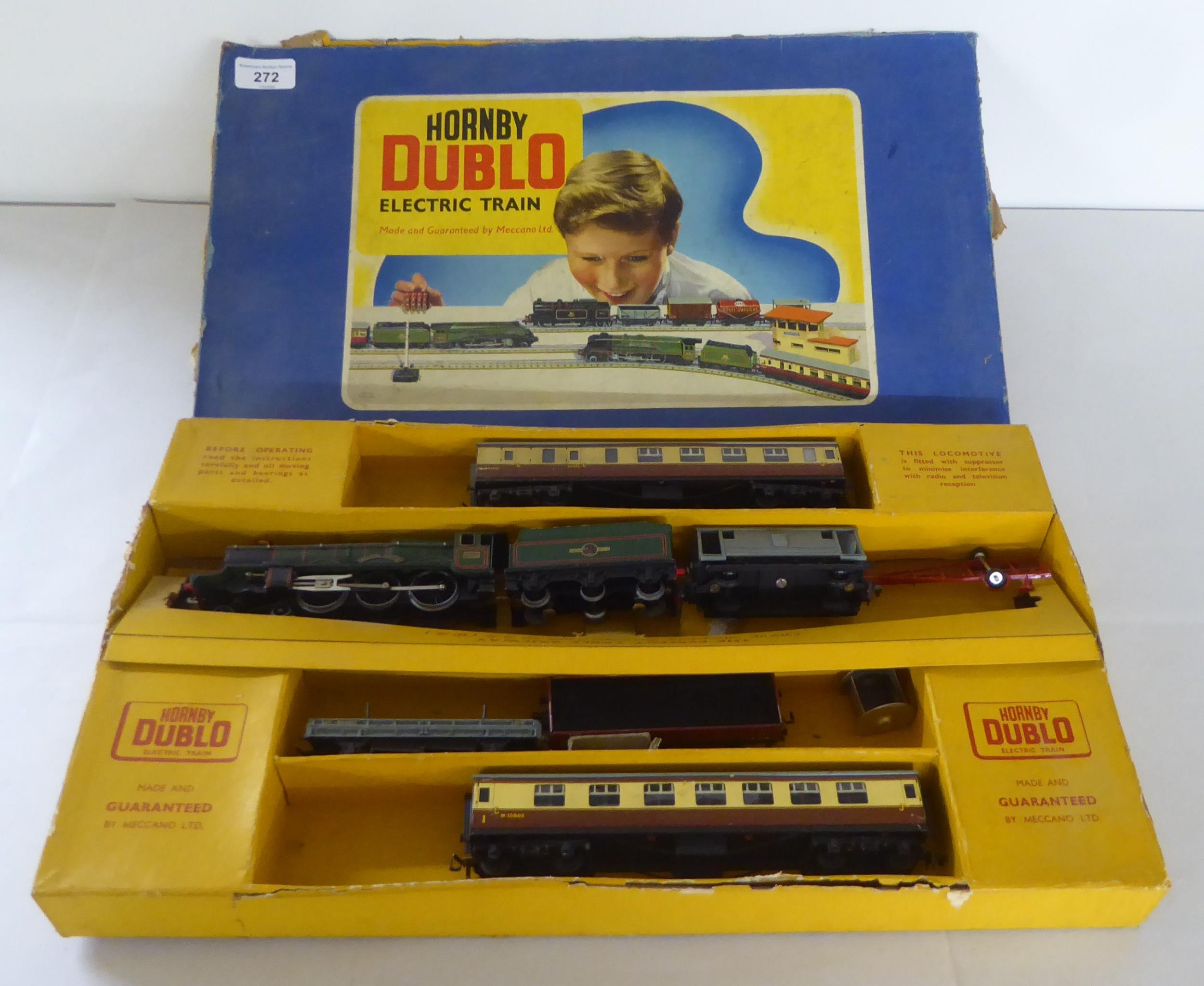 A Hornby Dublo electric train set made by Meccano boxed completeness and working order