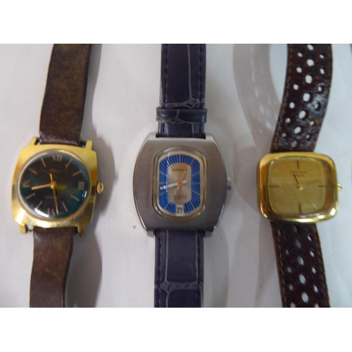 43 - Variously cased and strapped wristwatches