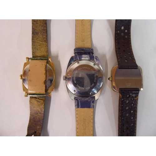 43 - Variously cased and strapped wristwatches