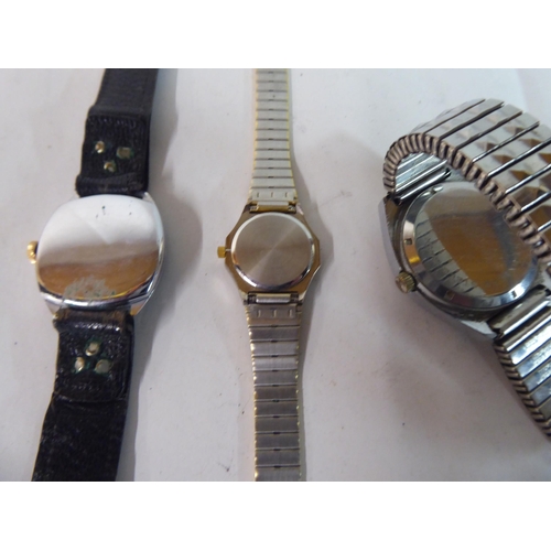 43 - Variously cased and strapped wristwatches