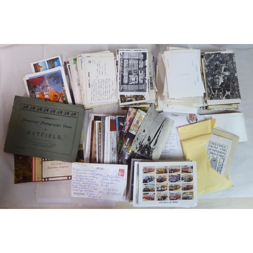 65 - Postcards: to include humorous scenes, scenery, historic aeroplanes, birds and boats