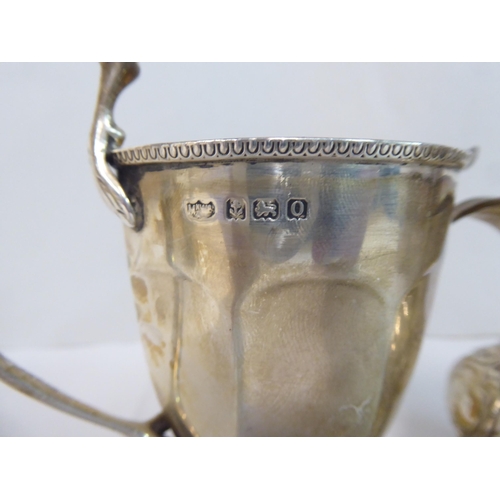 7 - Silver collectables: to include four items of tableware  mixed marks