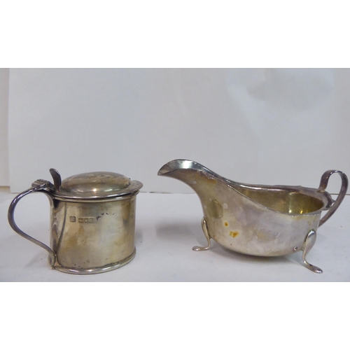 7 - Silver collectables: to include four items of tableware  mixed marks