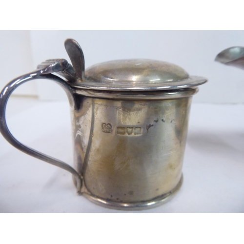 7 - Silver collectables: to include four items of tableware  mixed marks